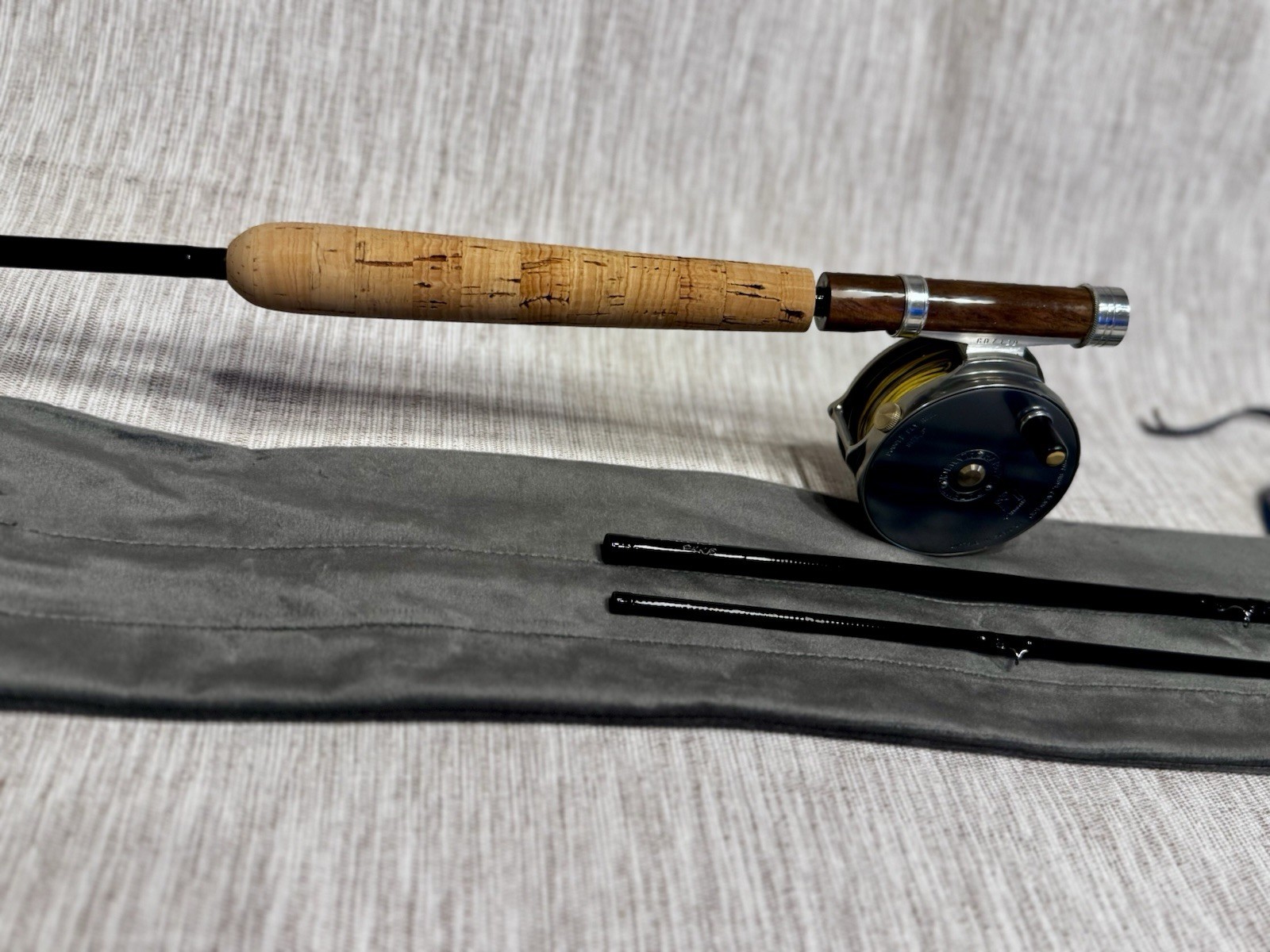 New Custom Build 7’ #3 Glass Fly Rod !!! STUNNING !!!