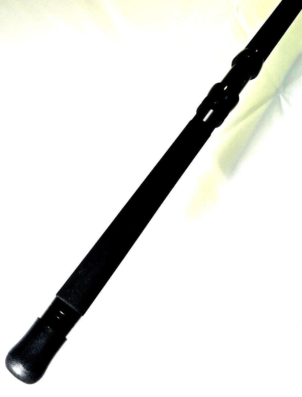 Seeker G 6463XXH-6 1/4 AR Black Steel Graphite 80-100Lb Roller G Fishing Rod USA