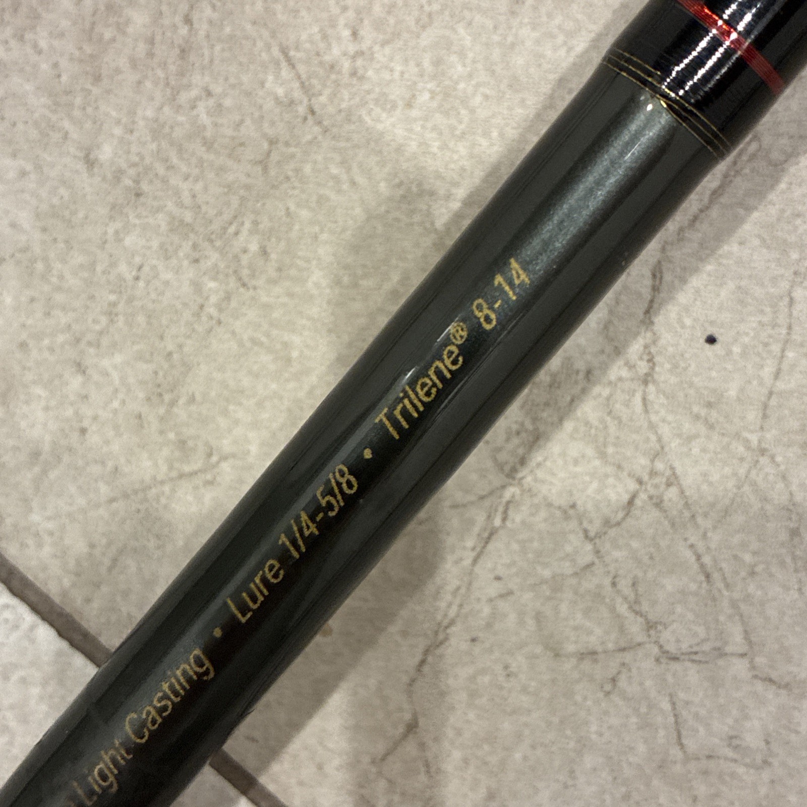 Preowned Berkley Graphite Lightning Rod LRC701MLP Piece Fishing Casting IM6