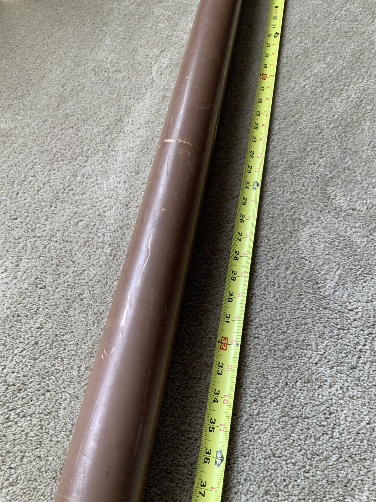 Vintage Ted Williams IV Rod Case Very Rare Plastic Small Crack