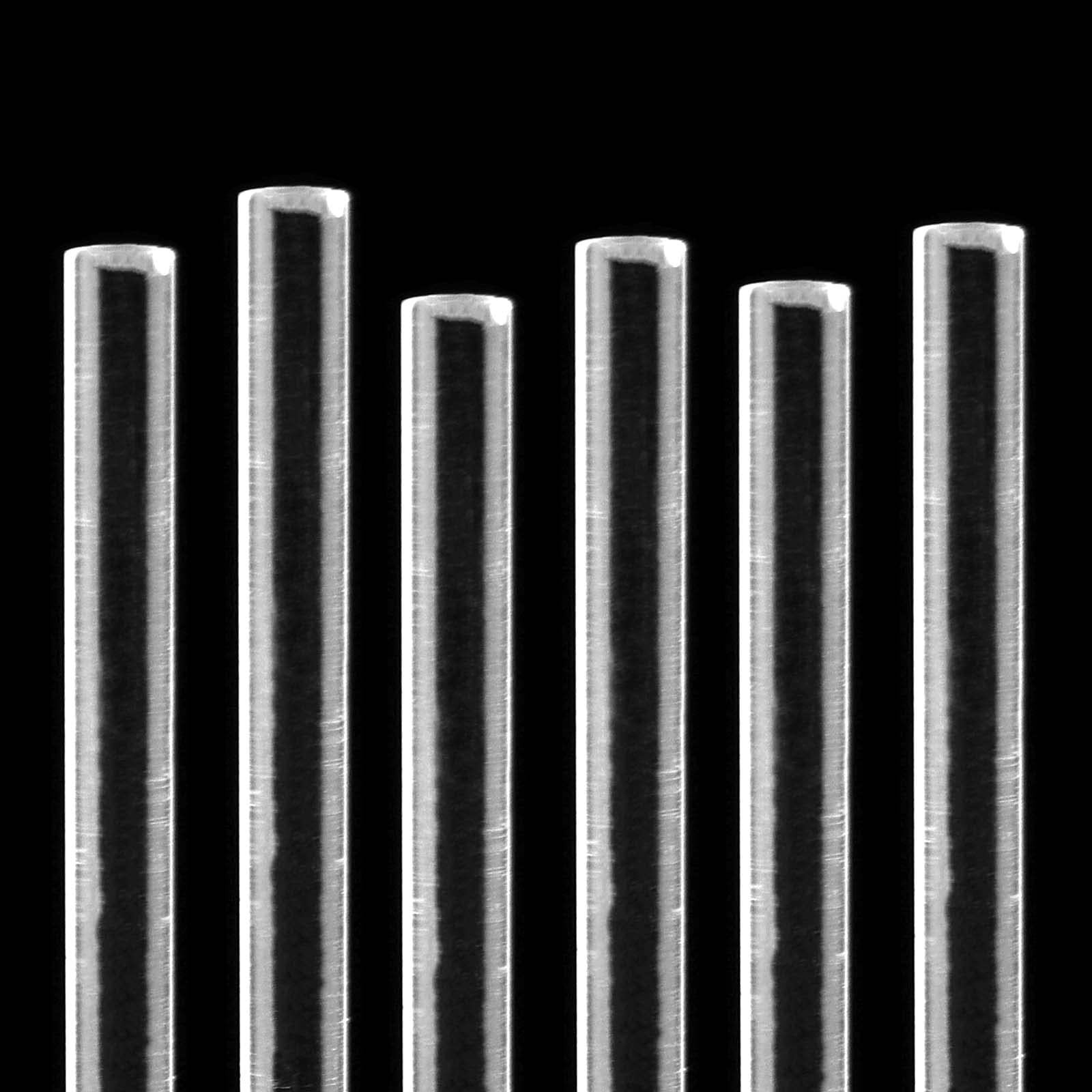 300 PCS Clear Acrylic Dowel Rods 1/8×12 Inch Cake Topper Wedding Decoration