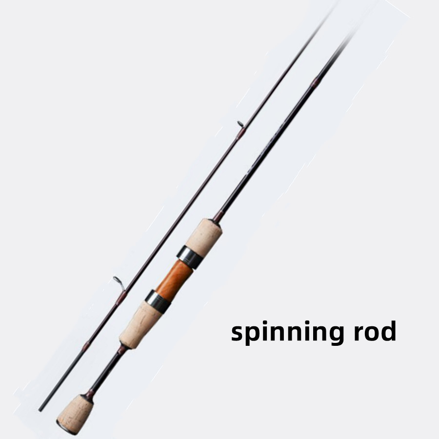 Lure Fishing Rod Carbon Fiber Spinning Casting Rod 5.1ft 5.5ft 6ft Ultra-Light