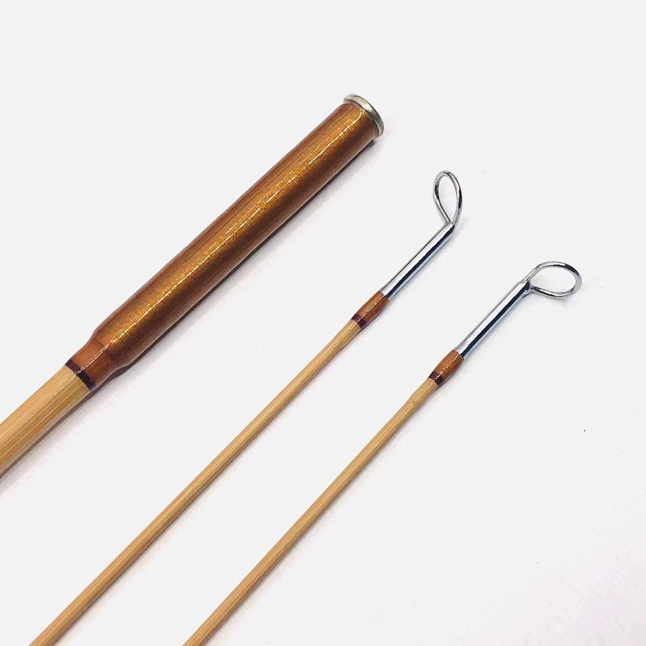 Handmade Bamboo Fly Rod 7′ 0″~4 wt/2 Piece~2 tip/Vintage Cane Fly Fishing Rod