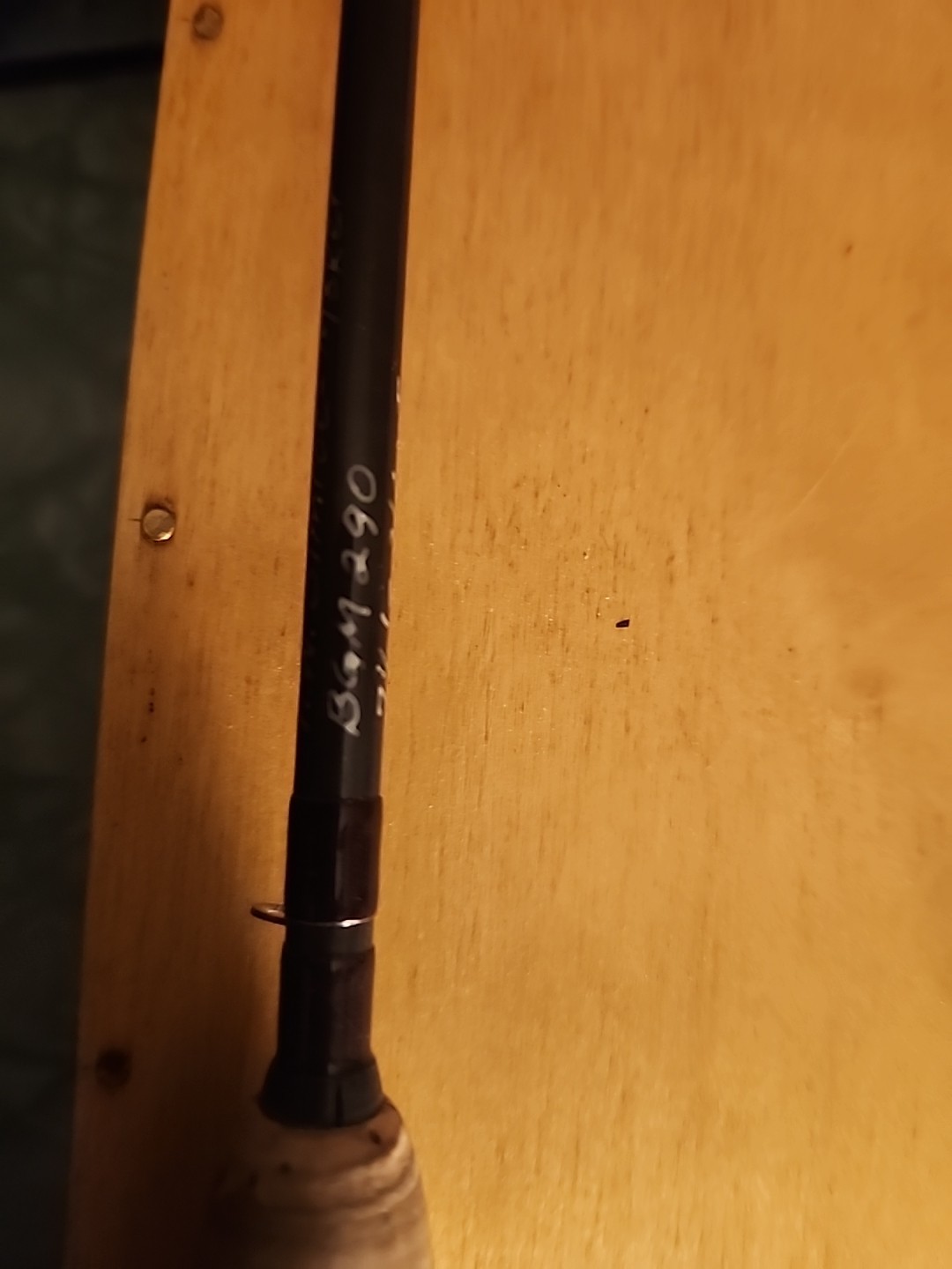 T.W. Simroe Graphite Signed Vintage Fishing Rod Excellent Condition 7 1/2′ 3/4wt
