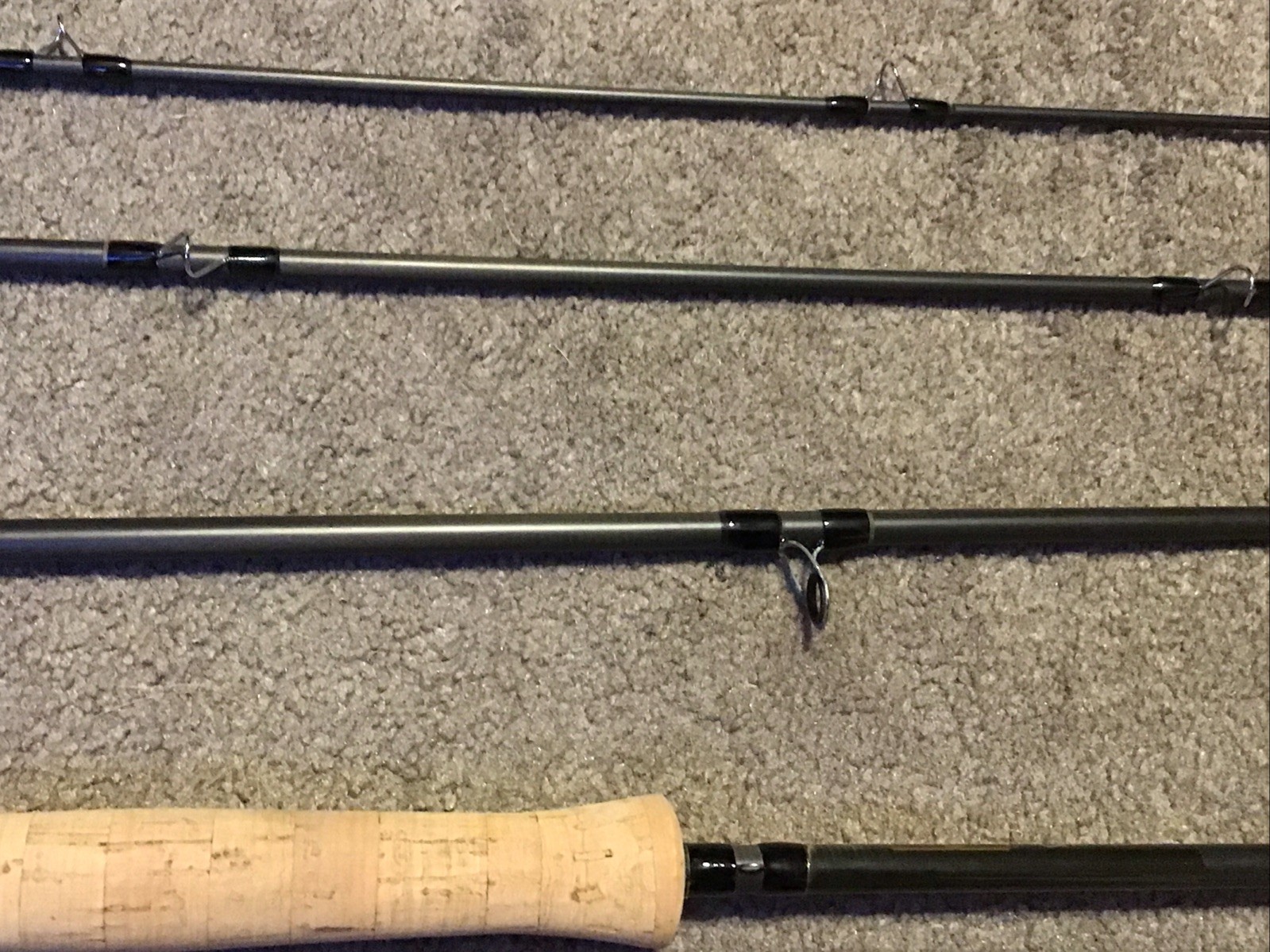 White River Classic Fly Rod 9’ WR909-4 9wt W/Case**NICE** Lot S2