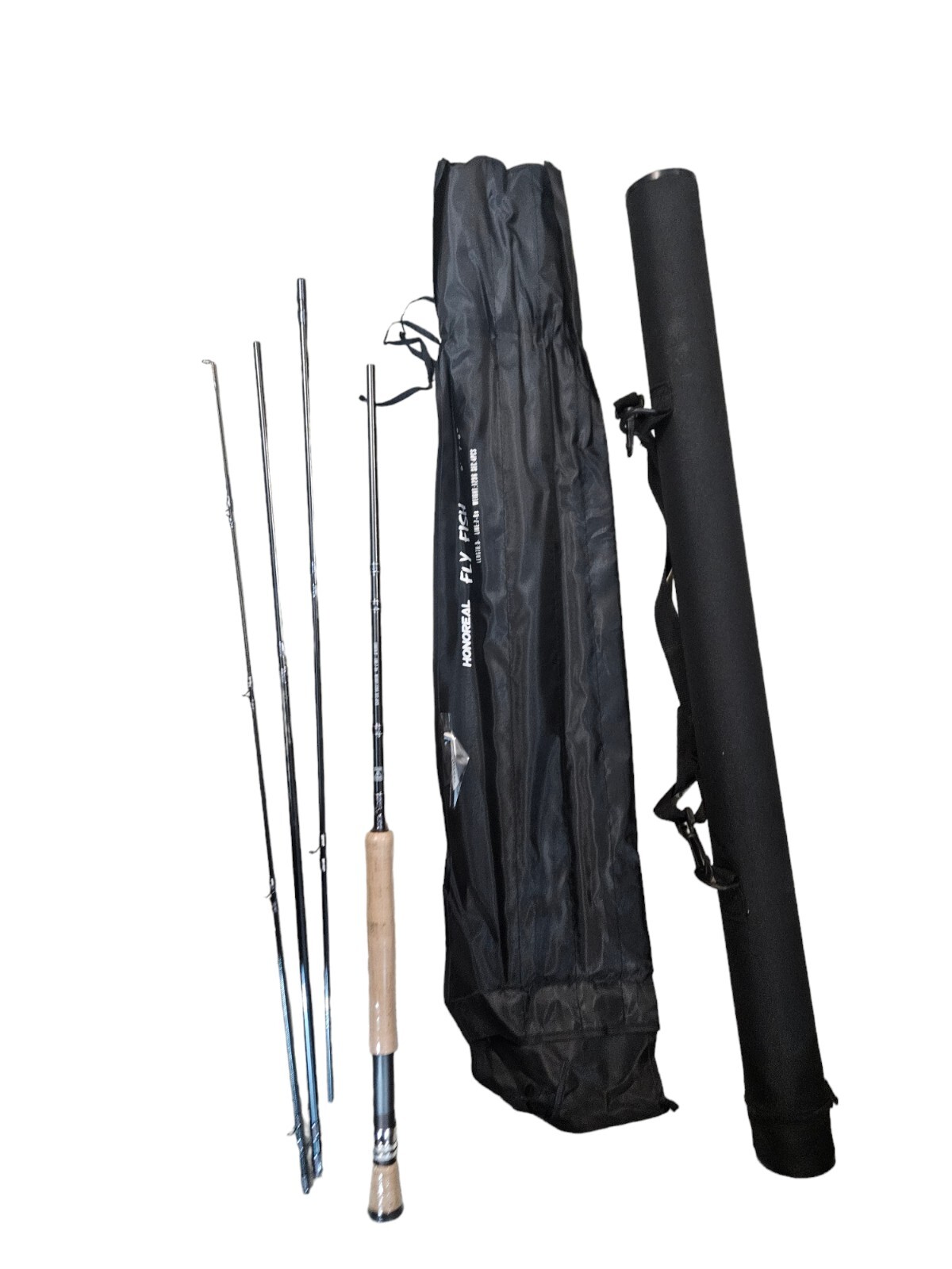 Honoreal Fly Rod 9ft 7/8wt With Carry Tube 4 Piece Fly Rod