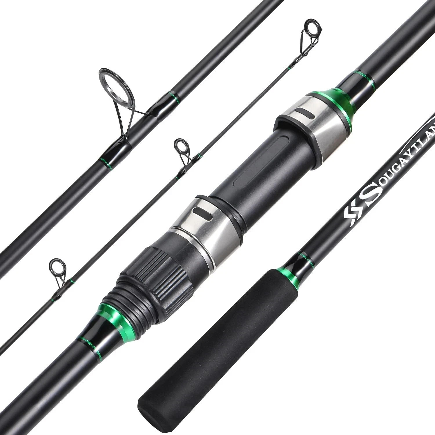 Surf Fishing Rod IM8 Carbon 3 Piece Travel Spinning – 10’0″
