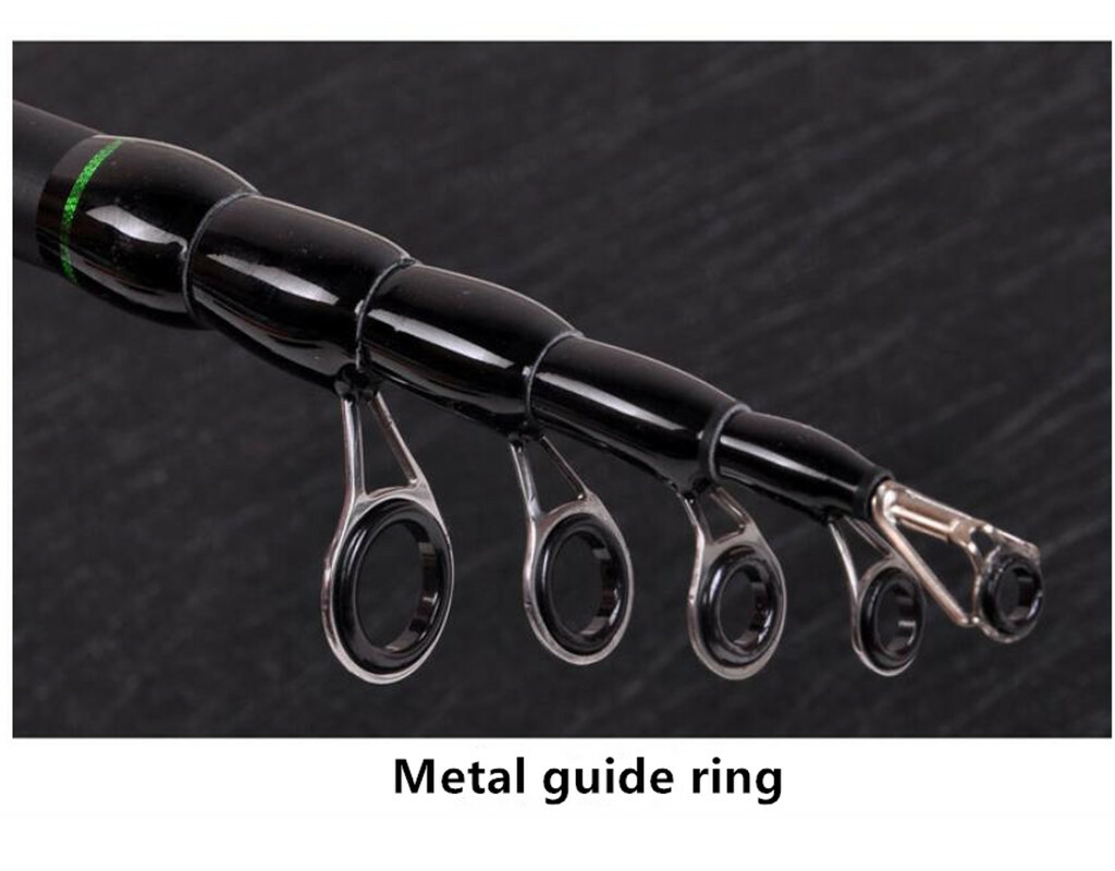 Telescopic Fishing Rod Carp Carbon Fiber Rod 1.8/2.1/2.4/2.7M Fishing Pole Trave
