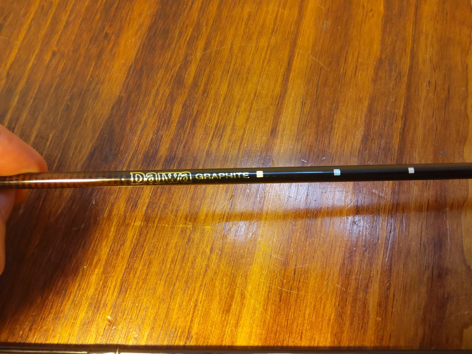 VINTAGE DAIWA TRIFORCE-X SPINNING FISHING ROD TF-X 562LRS-AL 5’ft 6″ 1/16-3/8 oz