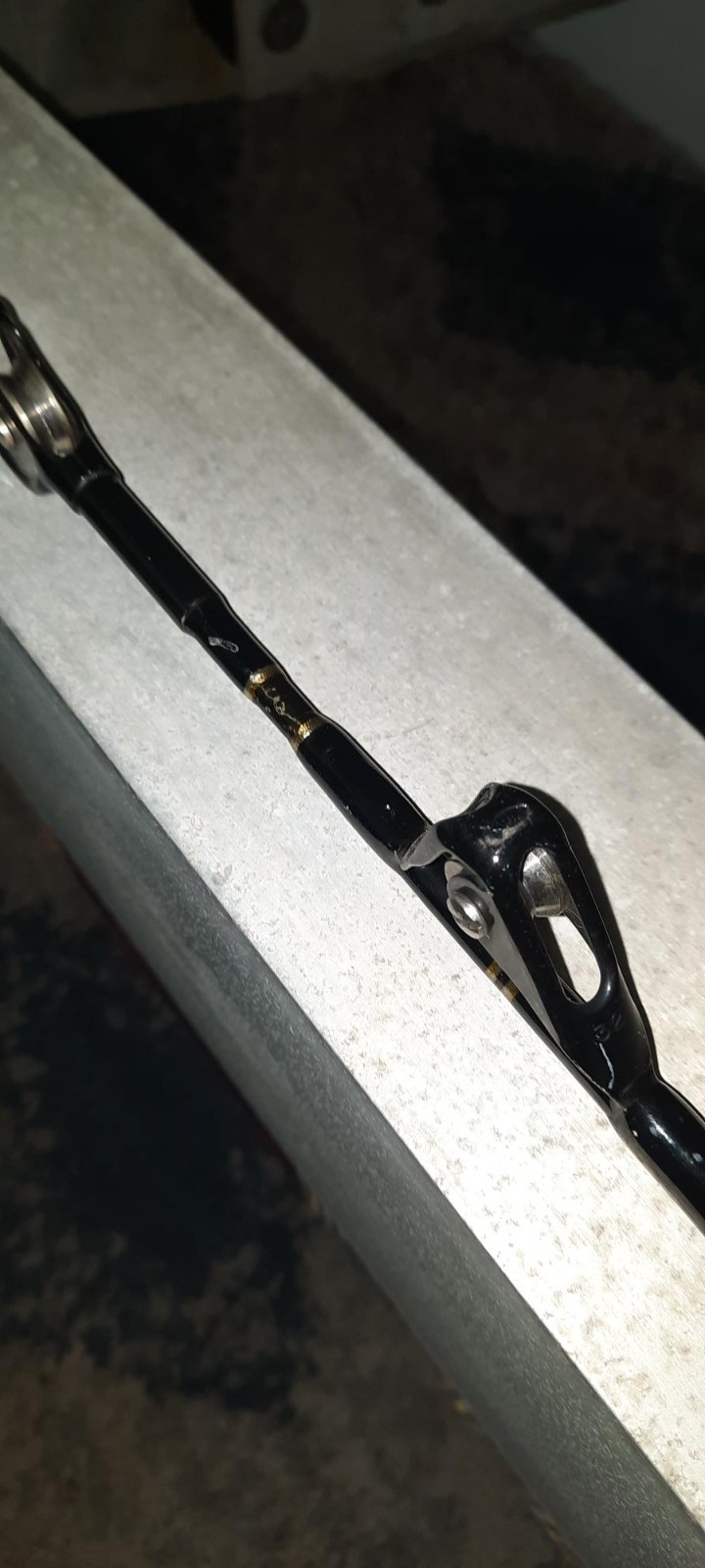 Shimano 80 lb class ROD & BENT BUTT complete