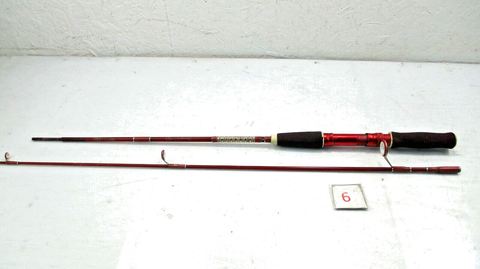 Vintage Berkley Chery Wood 6’6″ 2PC Fishing Rod
