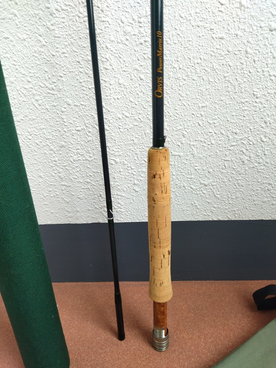 Rare 10-foot #5 rod, used ORVIS Power Matrix 10 10′ #5 Orvis fly rod