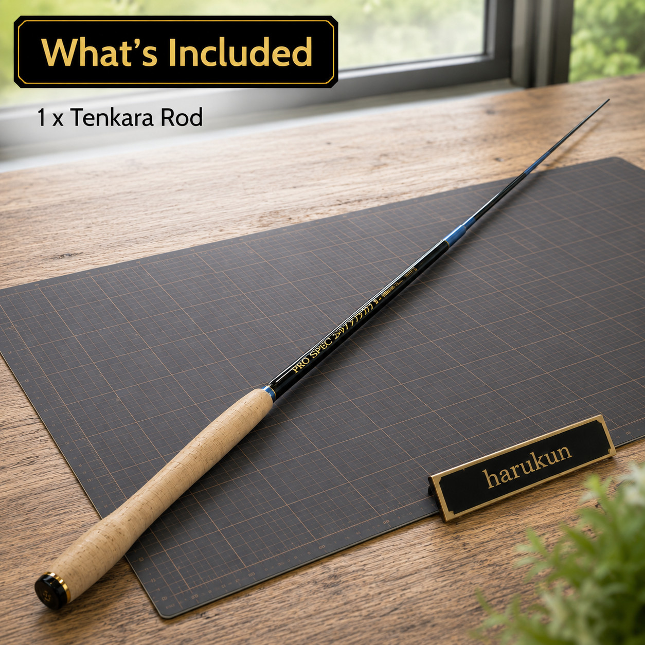Uzaki Nissin PRO SPEC 2 WAY Tenkara 6:4 Action 320 Tenkara Rod New