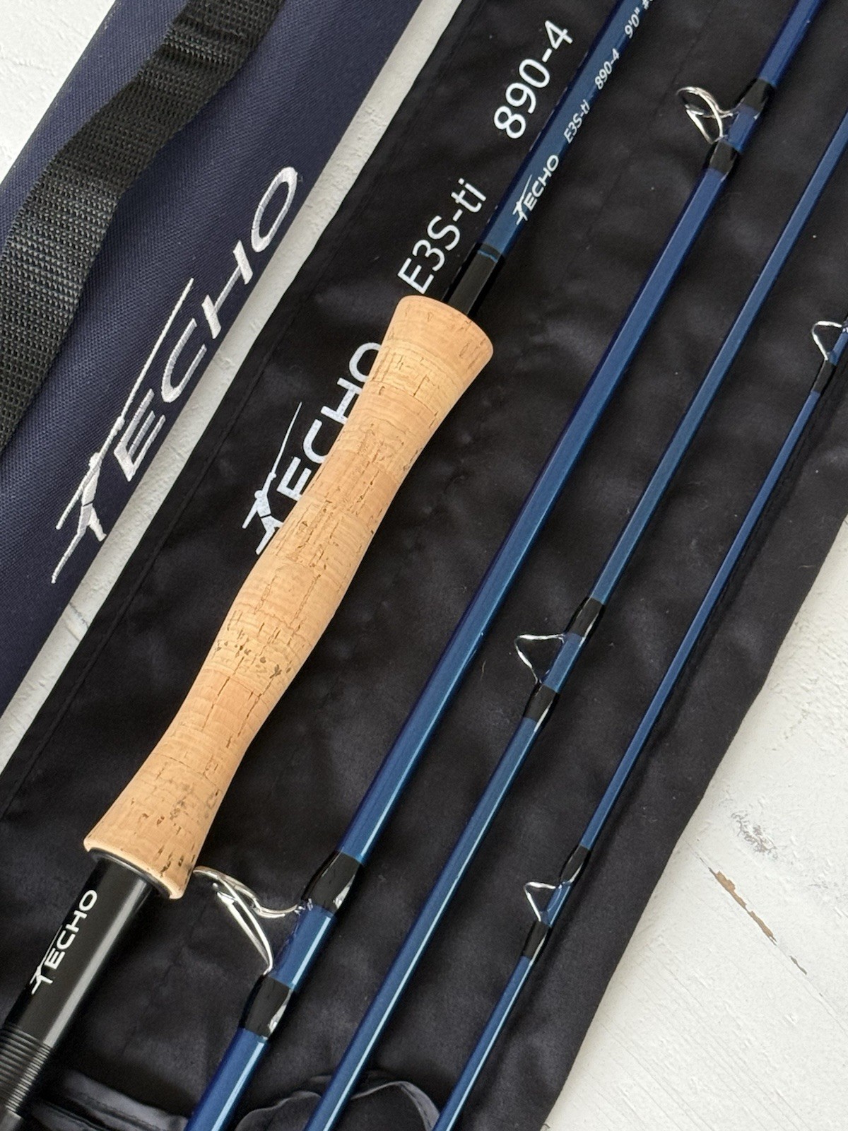 **BEAUTIFUL**🔥ECHO E3S-ti 8wt. 9’ft Fly Rod! 🔥~LQQK~🔥