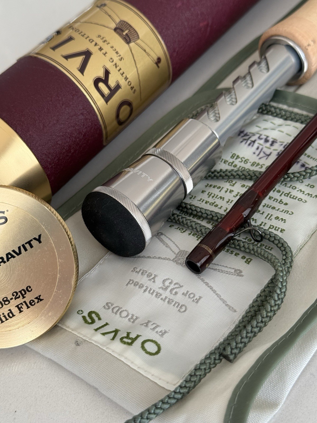 **BEAUTIfUL** 🔥 ORVIS ZERO GRAVITY 8wt 9’ft~2pc Fly Rod!! 🔥~MID FLEX~🔥