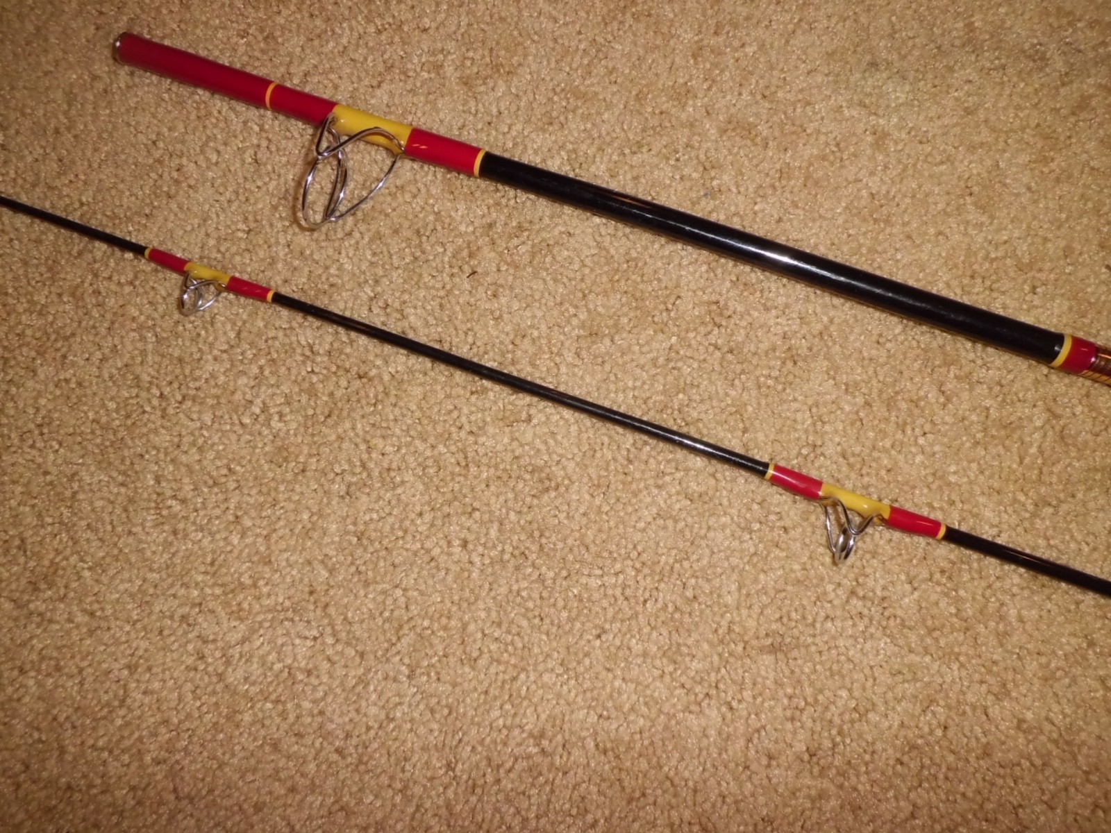 Vintage HARNELL 6438 Spinning 6’6″ Rod made in USA- 10 lb test