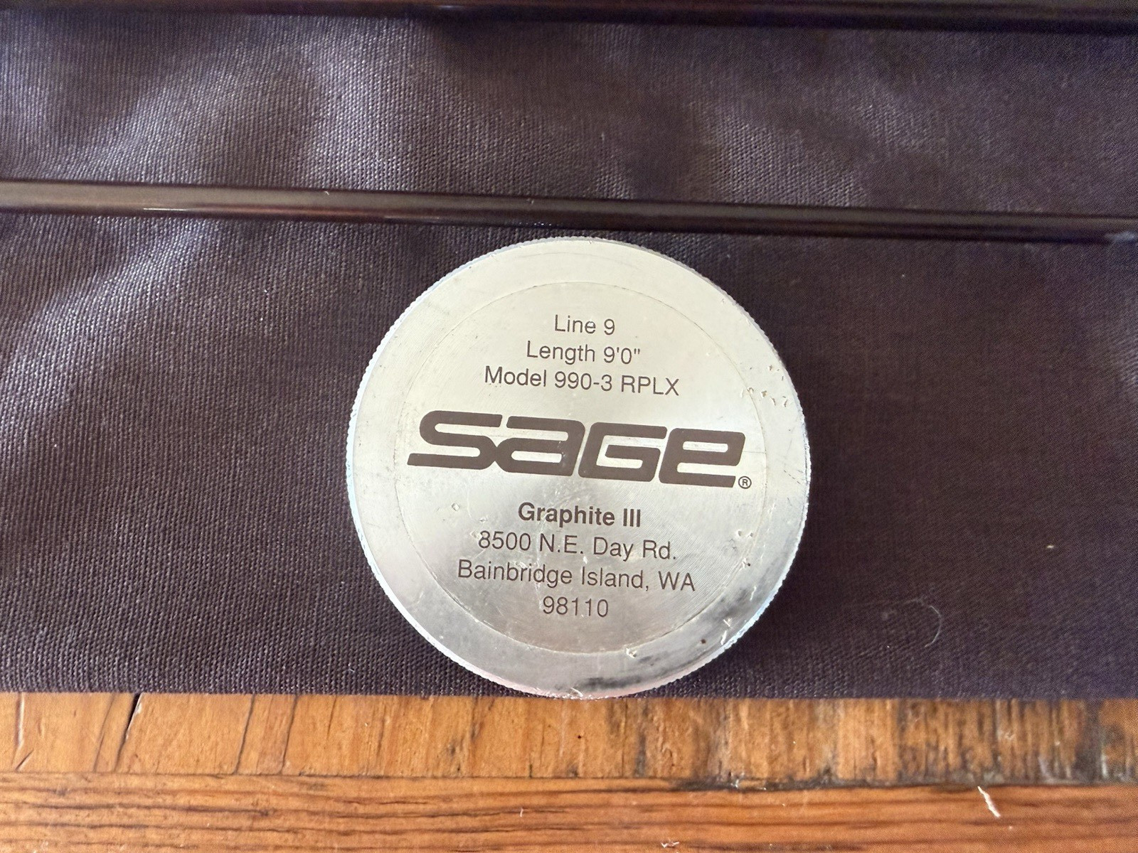 Sage Graphite III 990-3 RPLX #9 9’0″ 3 Piece Ventage Fly Rod