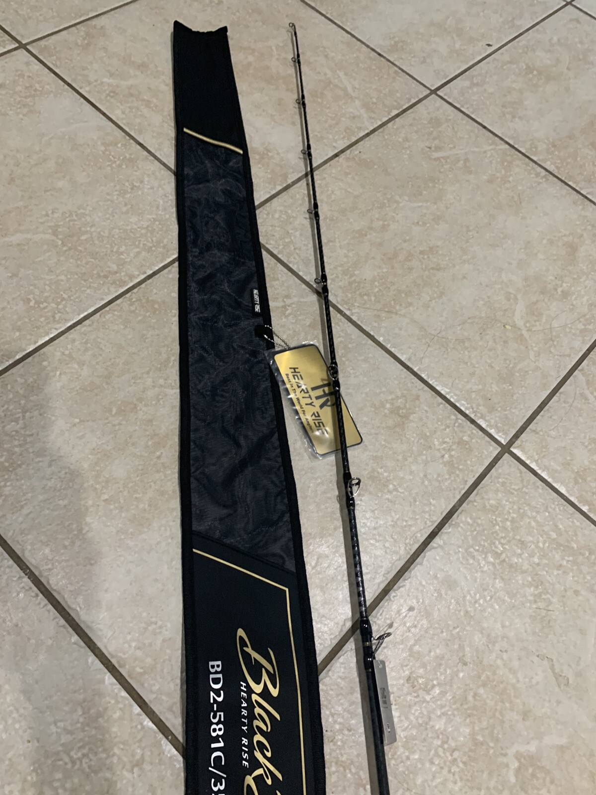 TOKAYO HEARTY RISE BLACK DIAMOND II JIGGING CONVENTIONAL ROD. 350gr.