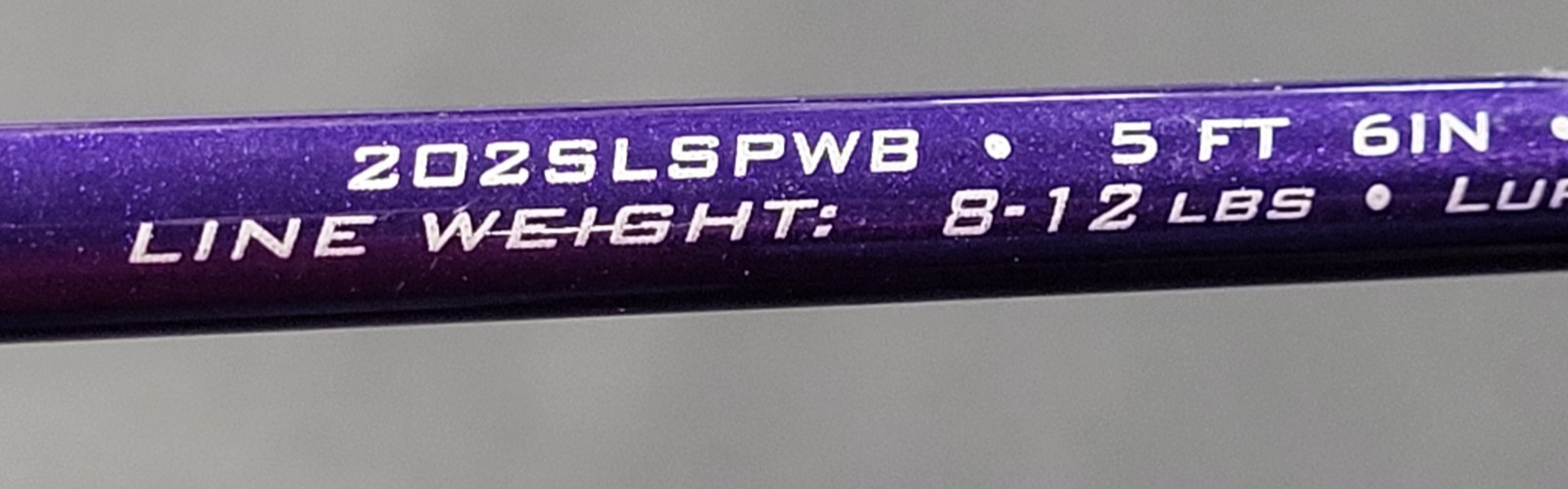 Zebco Slingshot Spinning Rod Model 202SLSPWB 5’6″ Medium Light 2 Piece Rod, EX