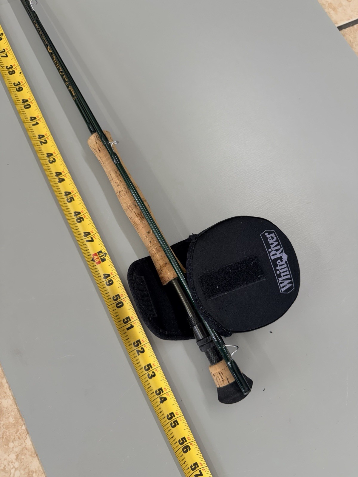 Temple Fork Outfitters IM6 Graphite 9’ 9wt Fly Rod + Osprey IV Reel Hard Case *