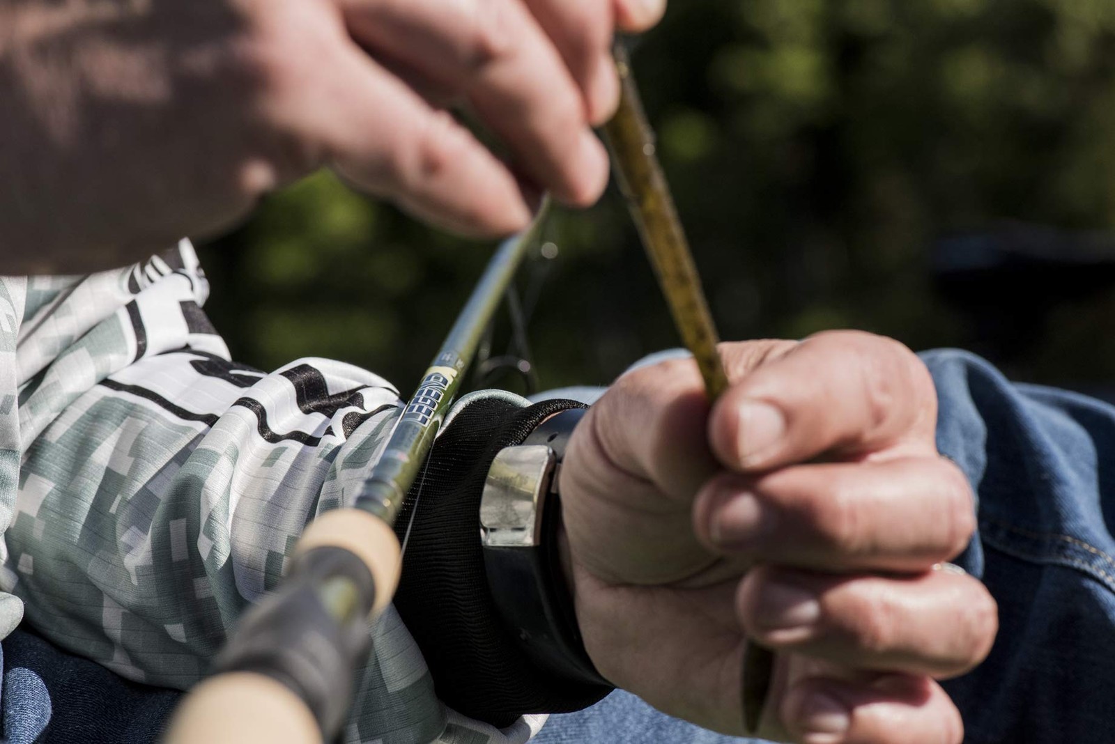 St. Croix Rods Legend X Spinning Rod, Black Coral