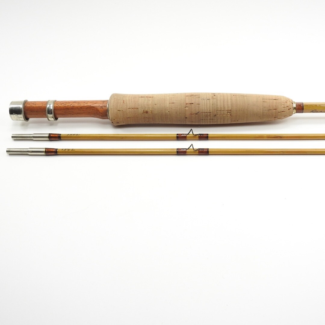 Dennis Stone Bamboo Fly Fishing Rod. 7’ 4wt. W/ Tube and Sock.
