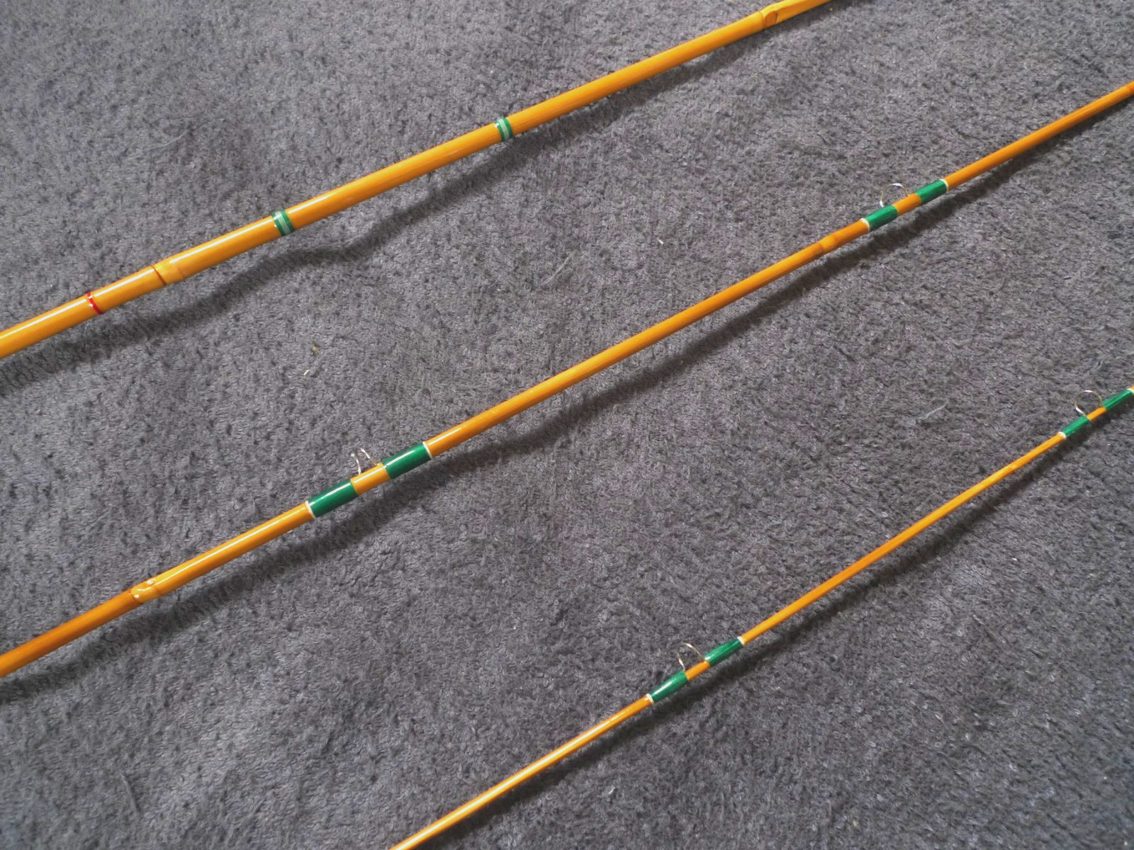 [Japanese Marutake flyrod] 6’7″ #3 3pc-unused ‘yatake bamboo’ flyrod