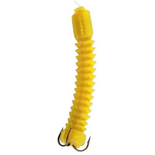 DOC’S SUPER CATFISH WORMS 6 PACKS DCW-YELLOW ( USE W/DOC’S SONNY’S OR JUNNIES )