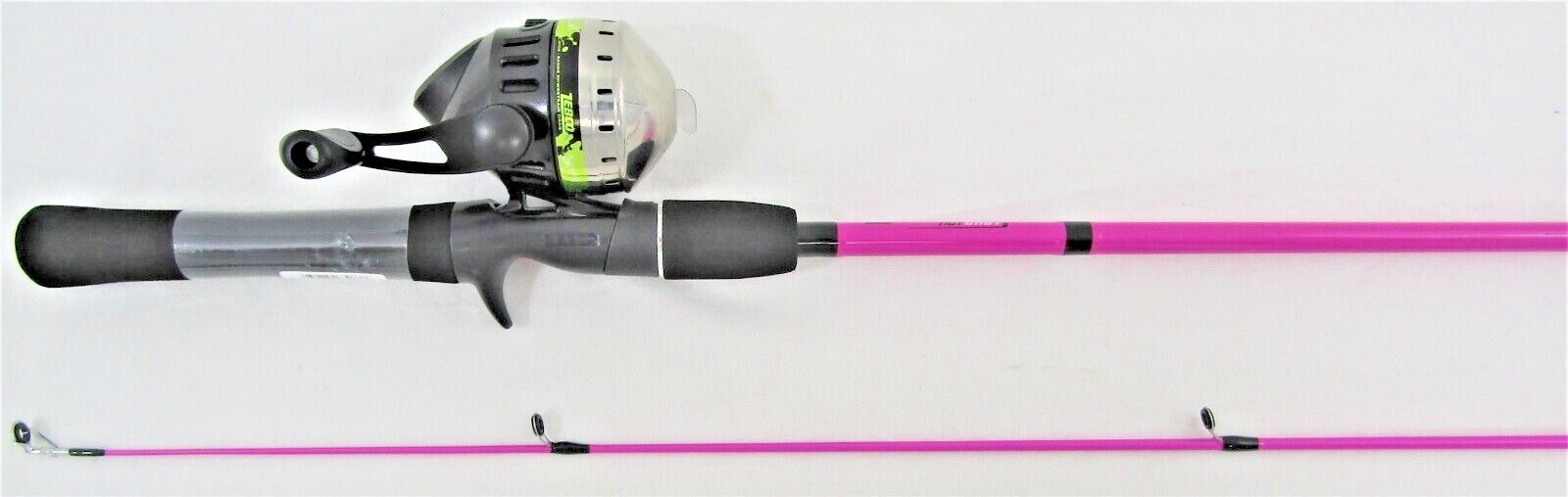 ZEBCO HOT CAST SPLASH 6’6″ HOT PINK SPIN CAST COMBO #HCSTPKC662M