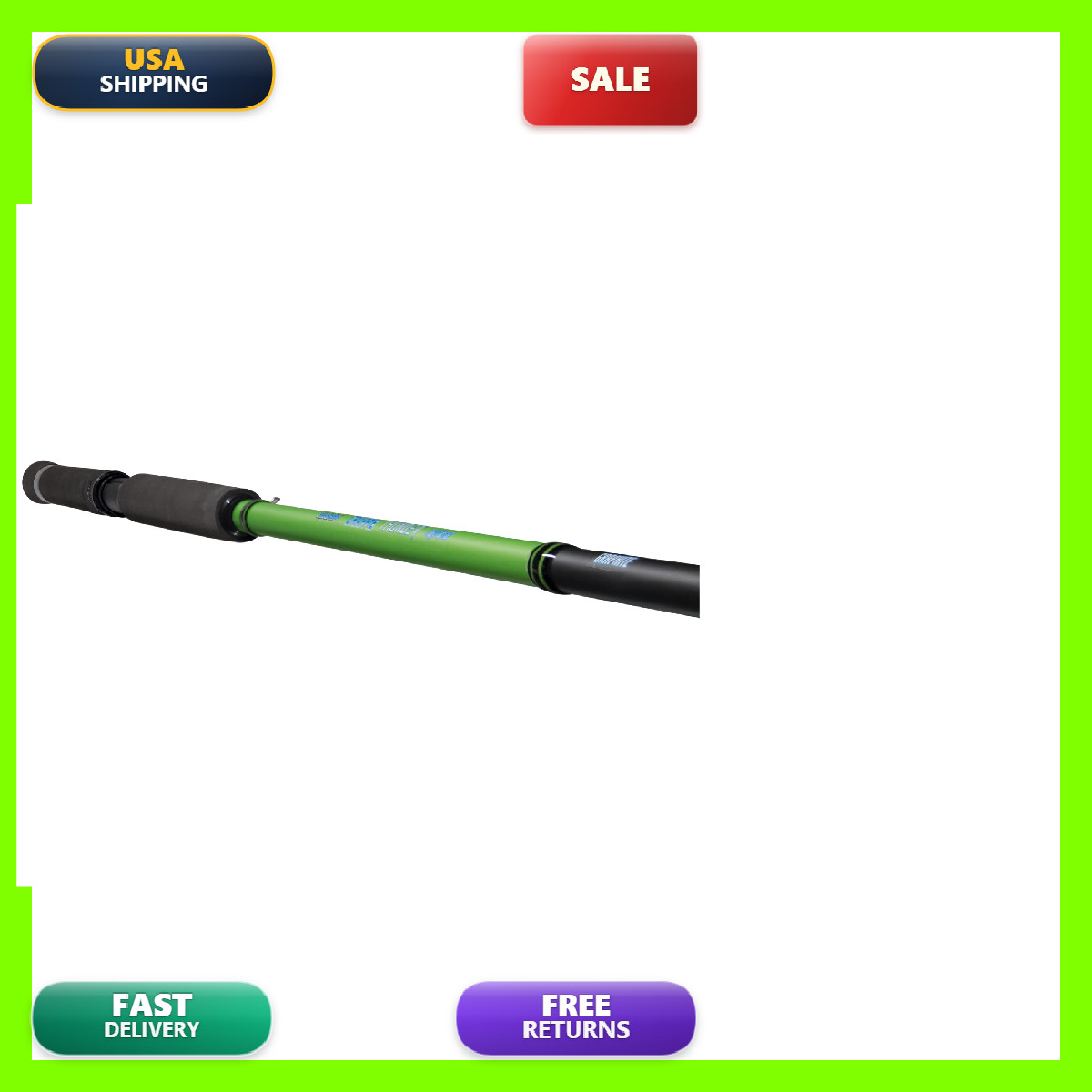 Lew’S Lews Crappie Thunder Custom Troller Rod 14-Foot 3-Piece Fishing Rod Light