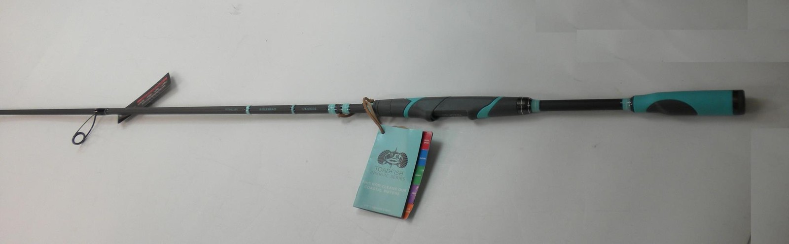 Toadfish TF74MLXFS Inshore Spinning Rod 7 Ft 4″ 1Pc Medium Light Action