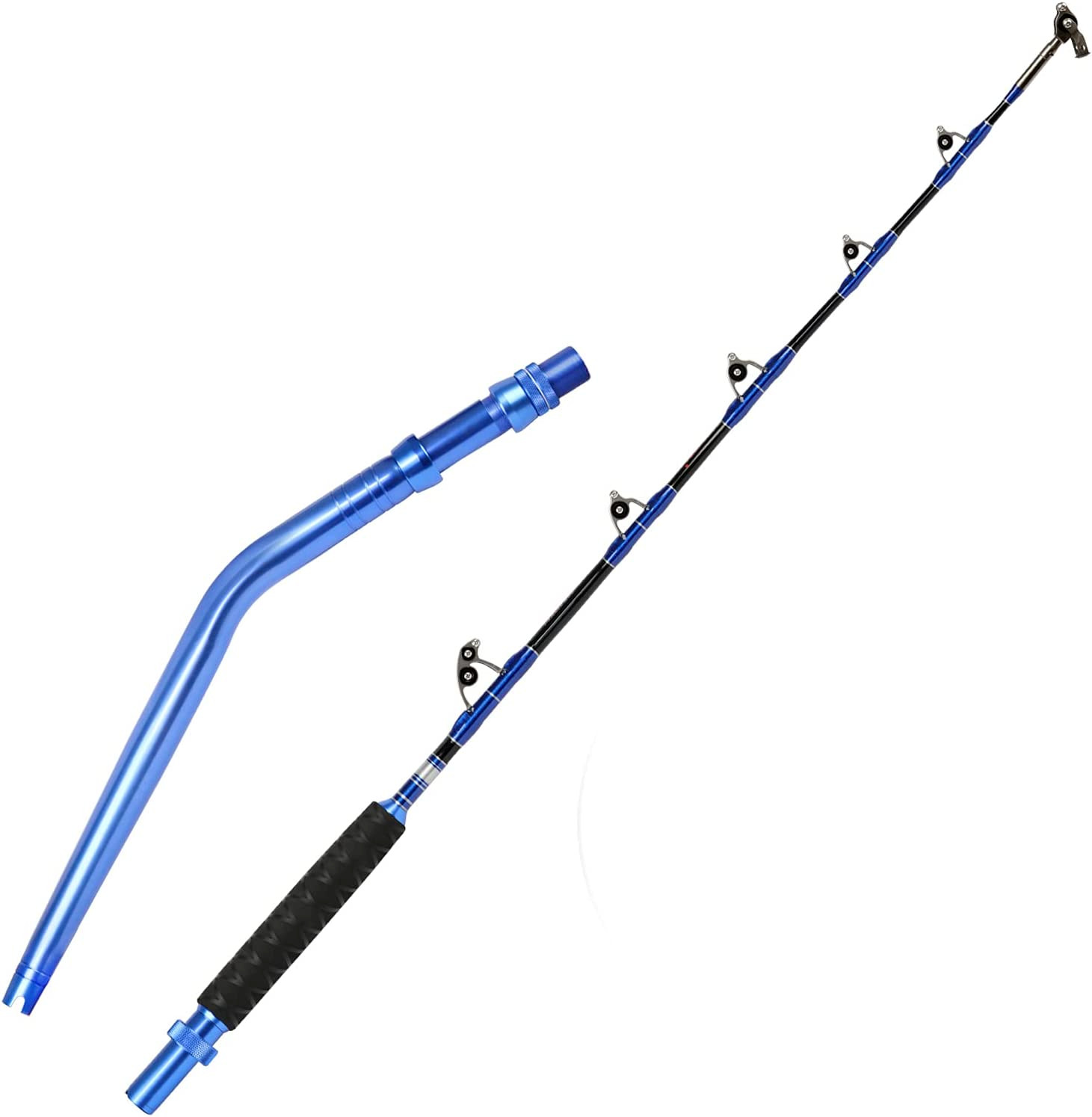 Straight/Bent Butt Trolling Rod Roller Big Game Saltwater Offshore Fishing Pole