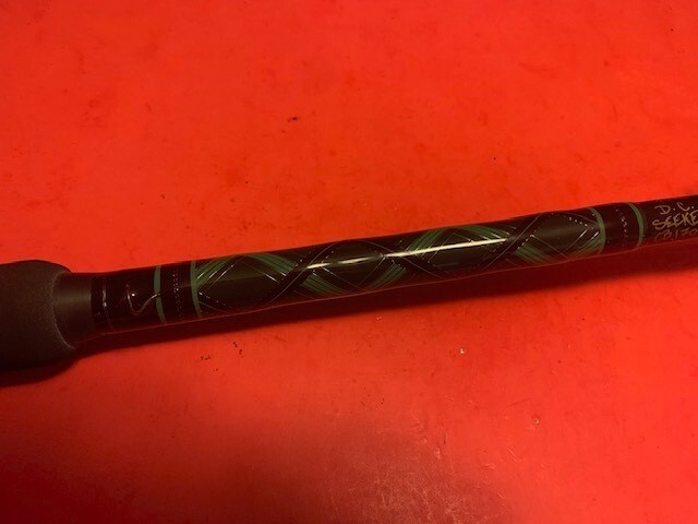CUSTOM BUILT SEEKER CJB 7 FOOT 20 TO 50 POUND RATED CONVENTIONAL FISHING ROD