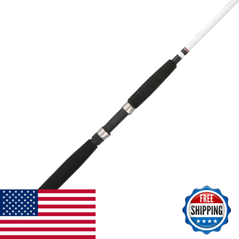 Berkley 8 Big Game Spinning Rod Two Piece Surf Rod 12-30Lb Line Rating Medium