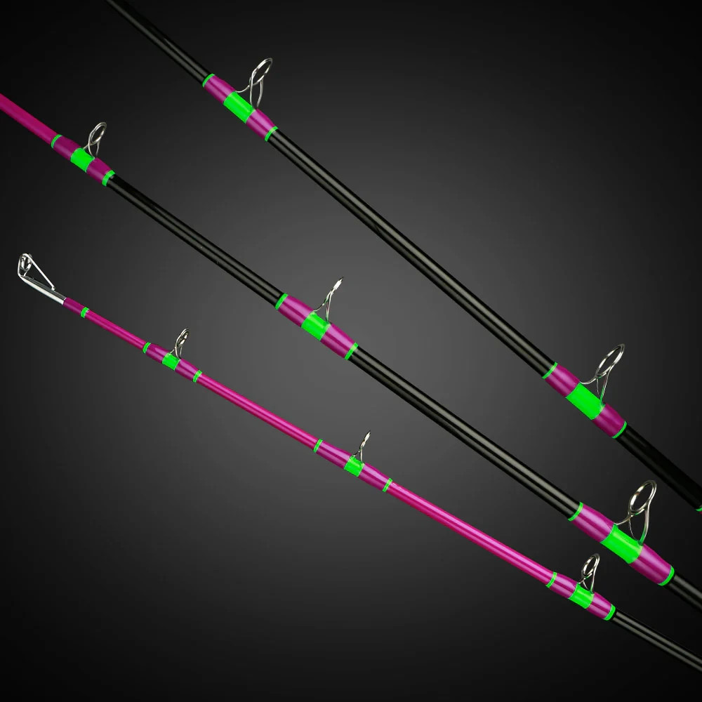 TOUGHEST FRICKE’N 6’7 VERSATILE CASTING RODS EVA FOAM BLACK/PURPLE