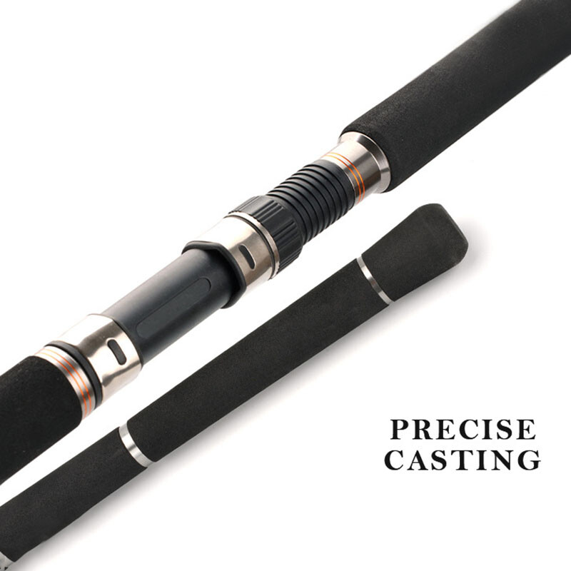 SPIRAL Spinning Rod 7′ 10-25lb Heavy Saltwater Jigging Rod Casting Carbon Rod