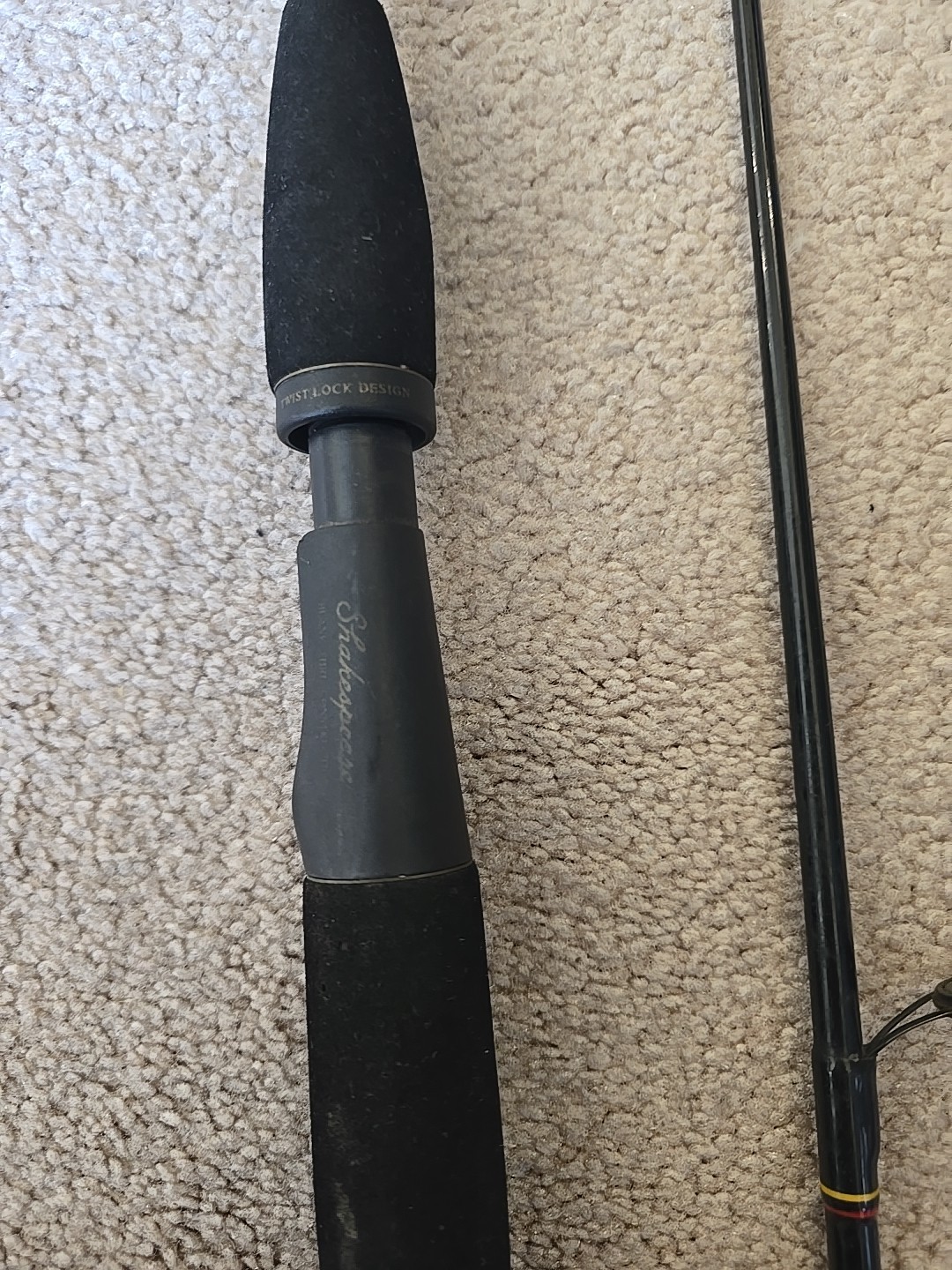 Shakespeare Ugly Stik SPL 1100 6’6″ Lite Spinning Rod 2 Pc Action M 6-15 lb