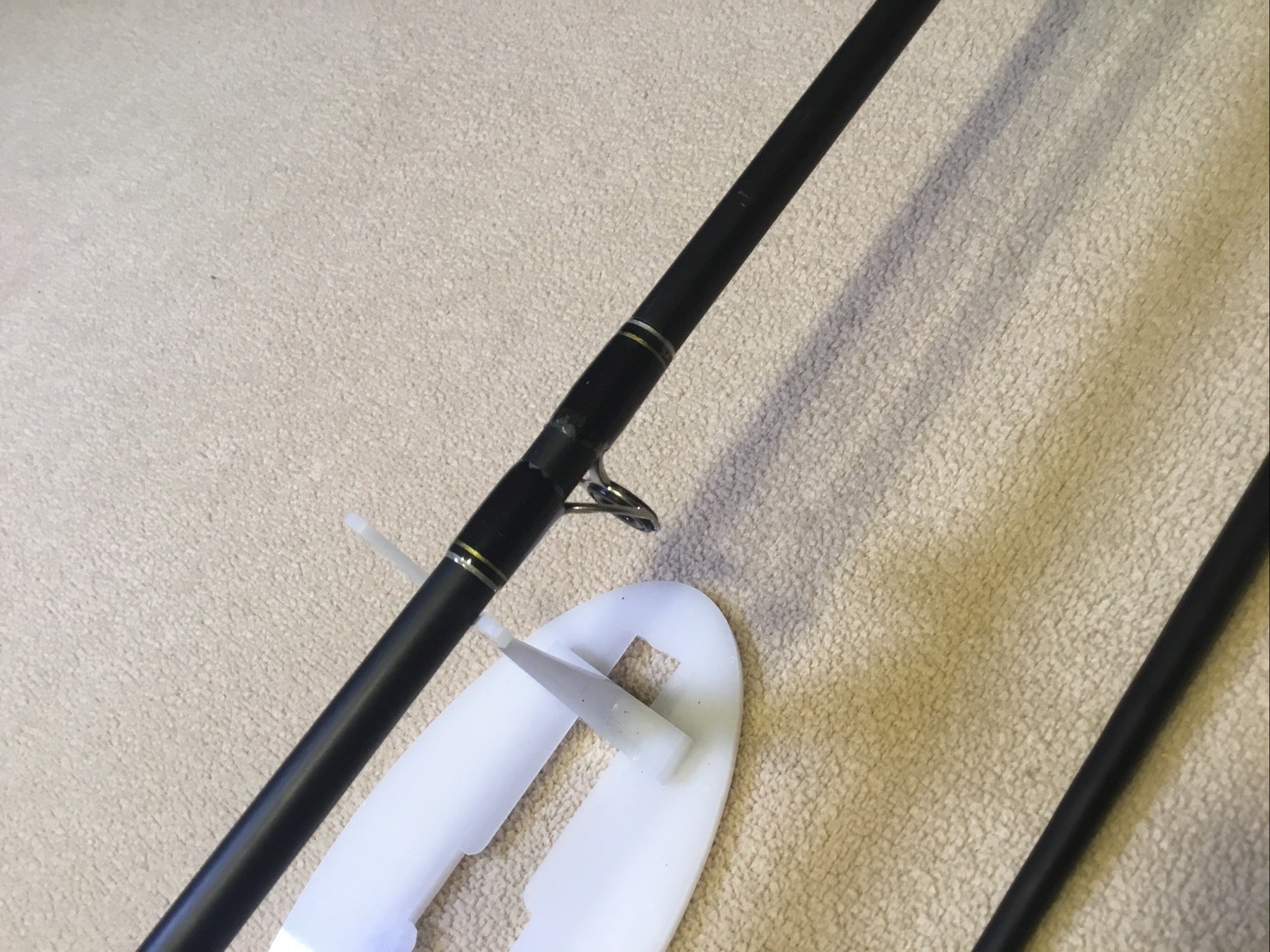 Zebco Z-glass 562 ML 2 Piece Bait Cast Fishing Rod Zac-562ML 5’6” Med Light.