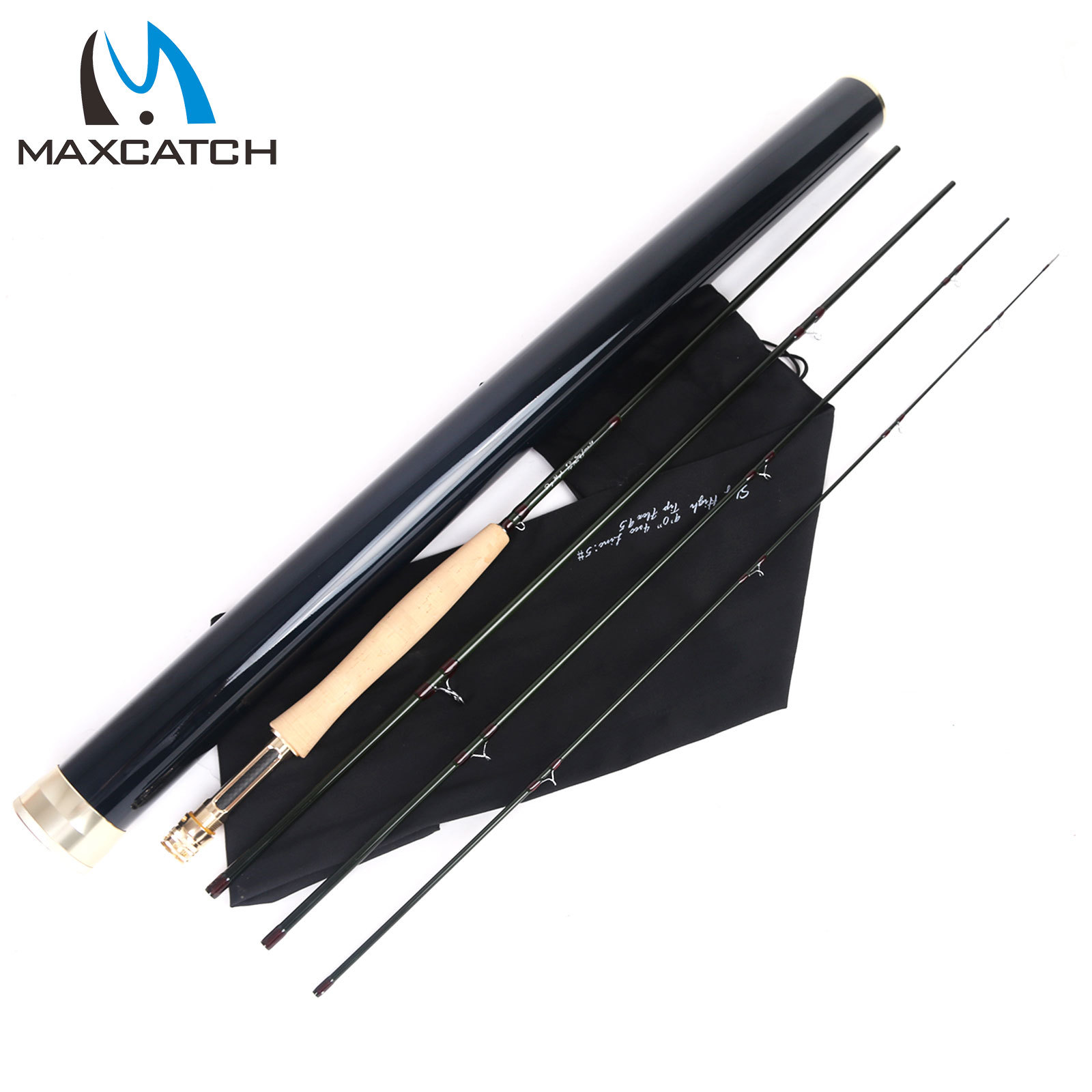 Maxcatch Skyhigh Fly Fishing Rod 2/3/4/5/6/7/8WT 9F, IM12 Toray Carbon,All-Water
