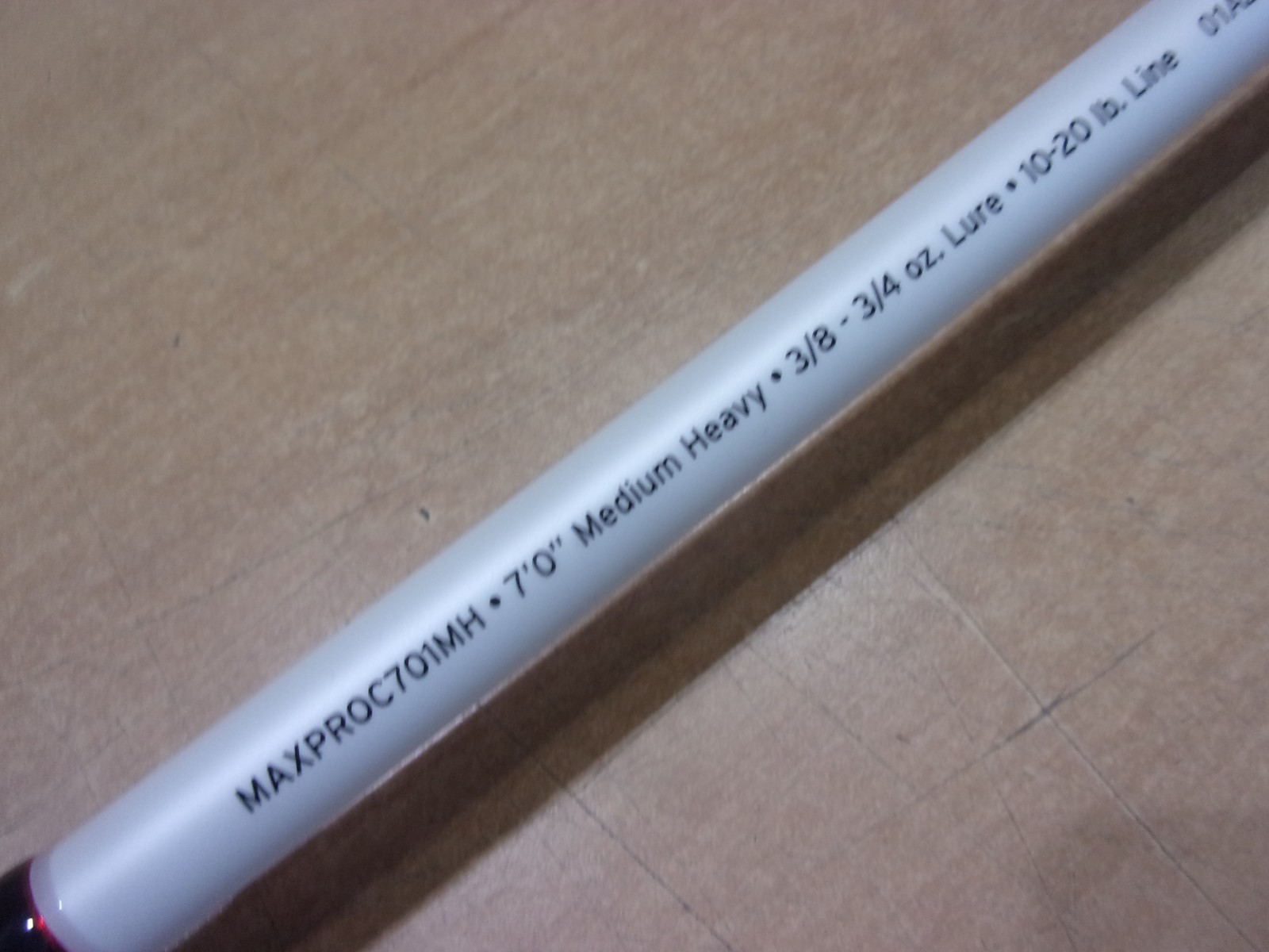 ABU GARCIA MAX PRO 7 foot Medium Heavy CASTING ROD