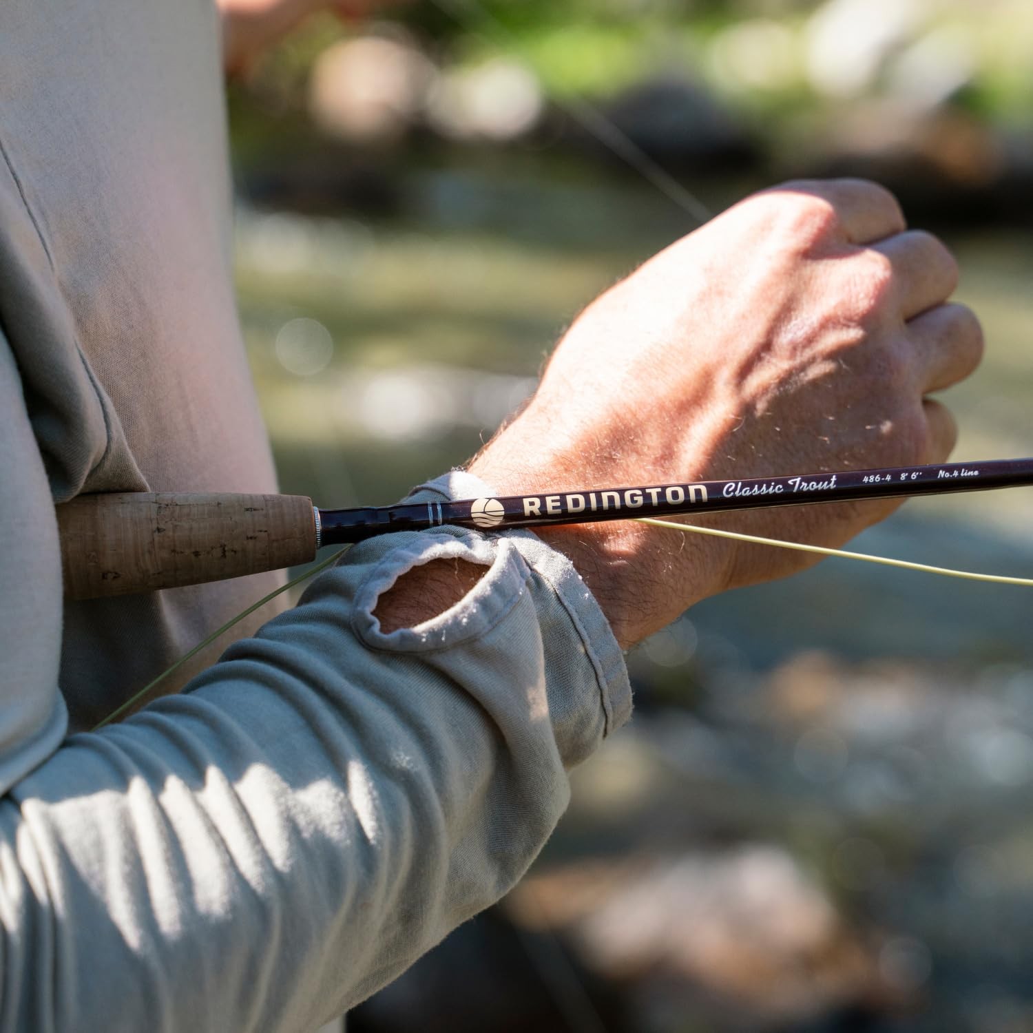 Fly Fishing Rod 376-4 Classic Trout Rod W/Tube 4pc 3WT 7-Foot6