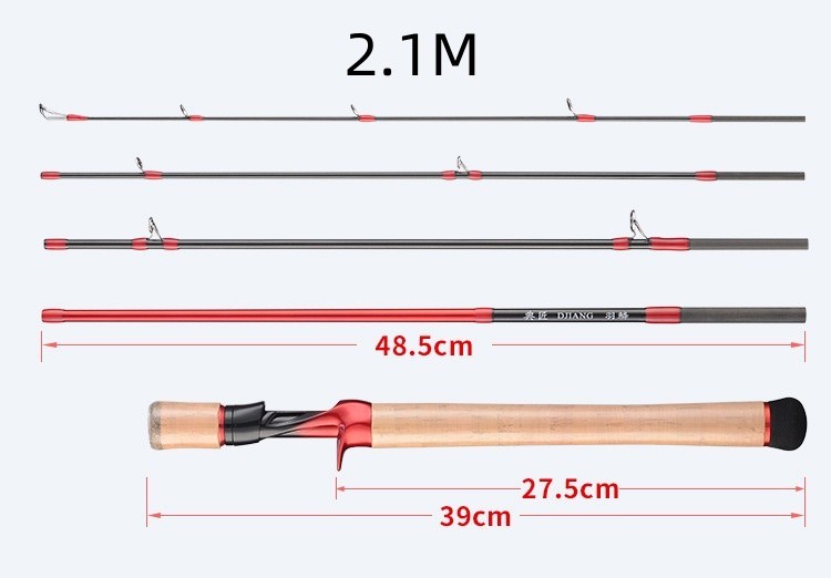 Fishing Rods Spinning Rod Casting Carbon Fiber Ultra-Light Lure Rod Sensitive
