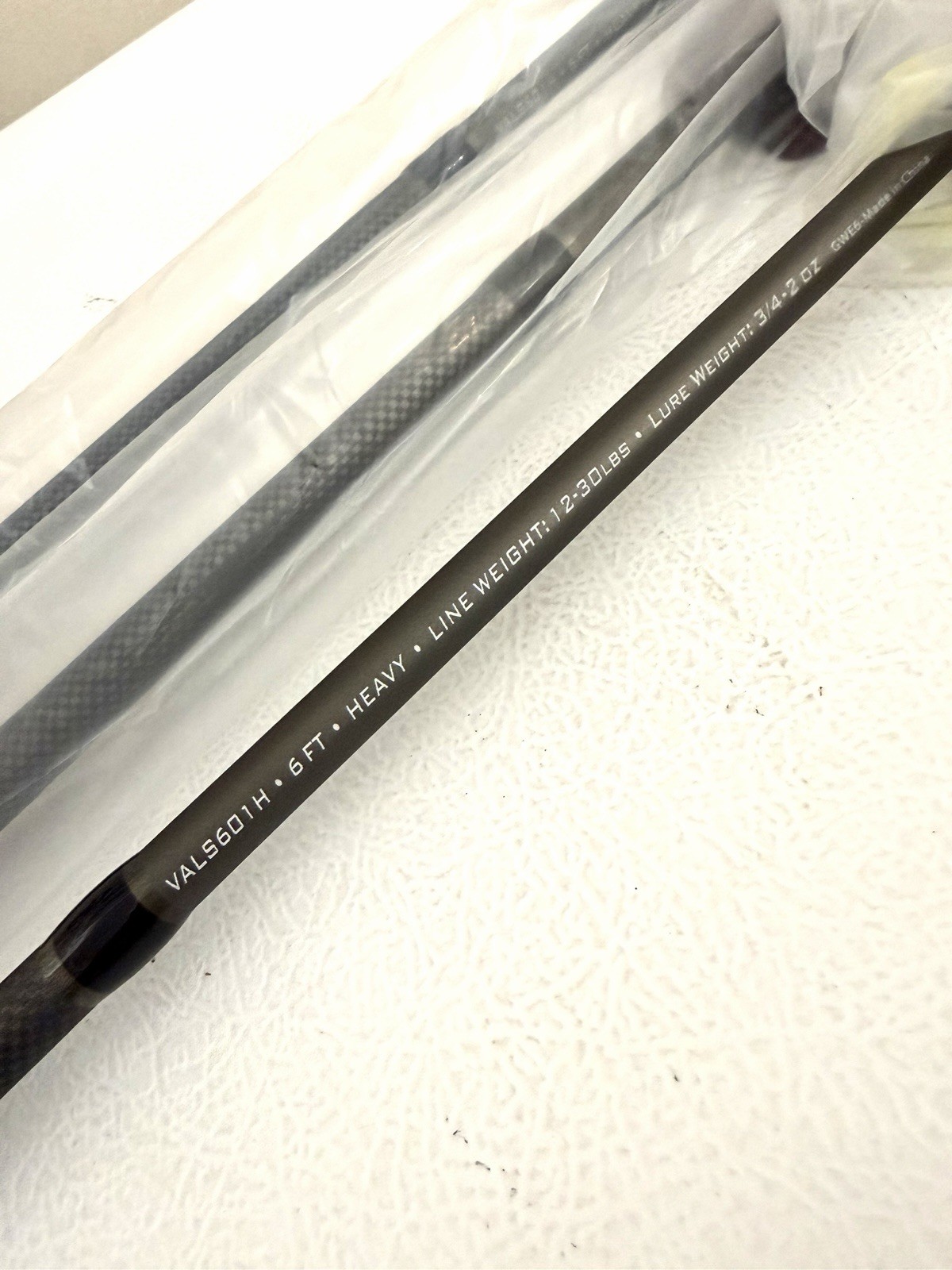 Lot Of 3 – NEW Quantum Valiant 6’ HEAVY Spinning Fishing Rods Poles 1-pc