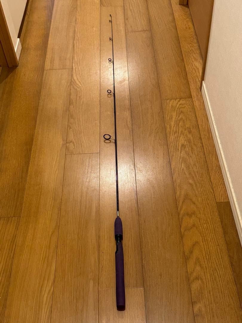 RYOBI REGNO Salsa 2200L Fishing Rod Purple Rubber Grip Light Travel Used