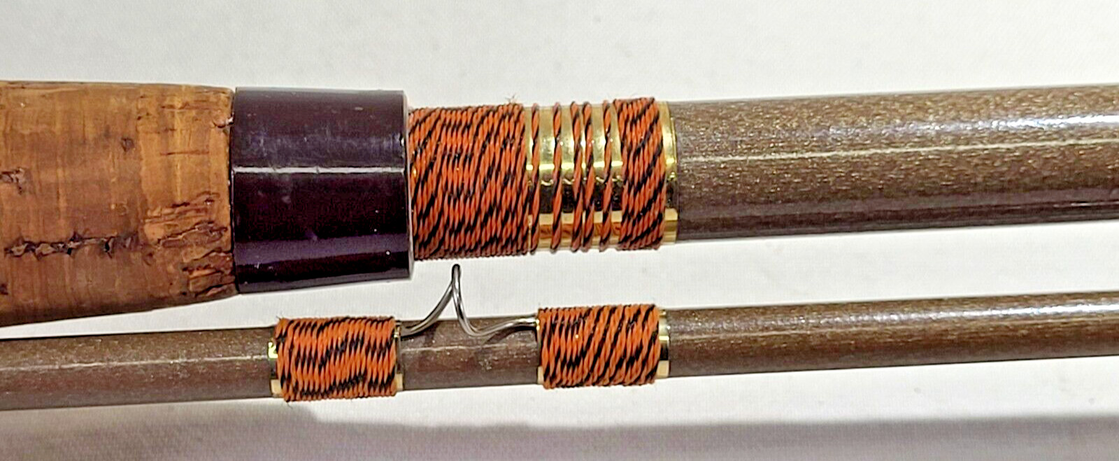 Royal Lancer Custom Built, #RL5-86, 2 Piece 103″ Fiberglass Fly Rod W/Reel, EX