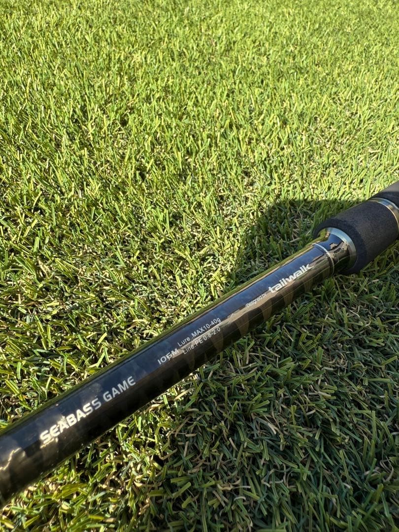 Tailwalk Salty Shape DASH 106M Spinning Rod Seabass 10-40g used