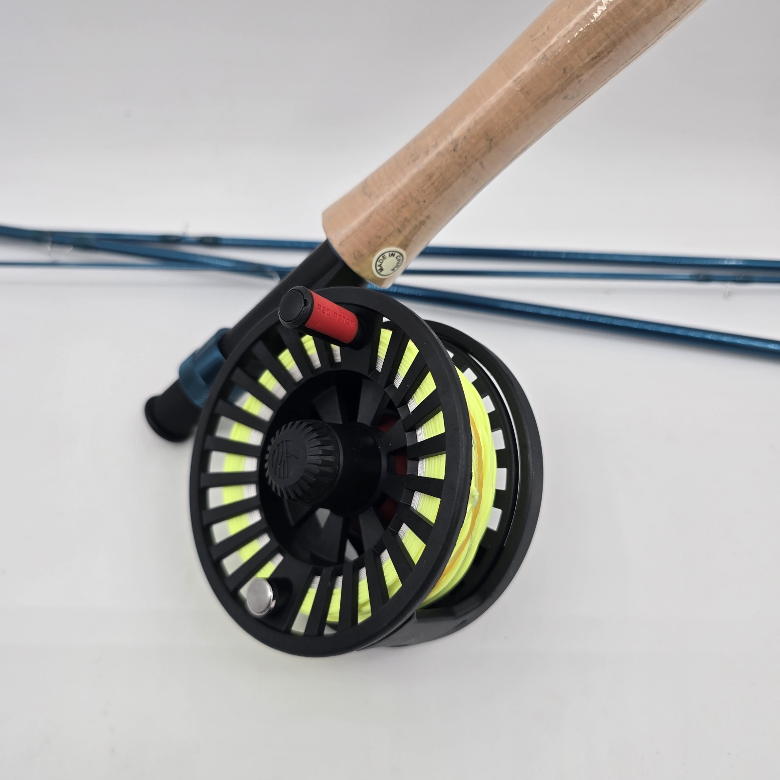 DEFECTIVE Redington Crosswater 5904 Fly RodReel Combo 90 5wt 4pc Case G3D