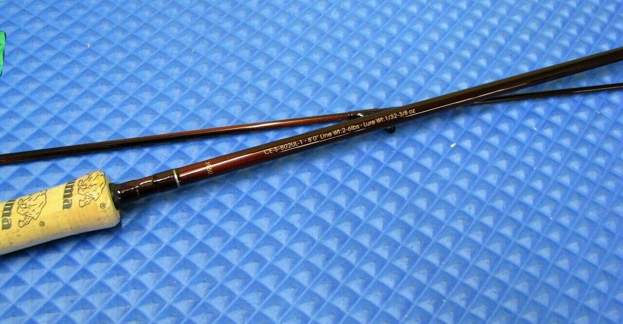 Okuma Celilo Premium Spinning Rod 8′ 0″ 2 Pc Ultralight Action CE-S-802UL-1