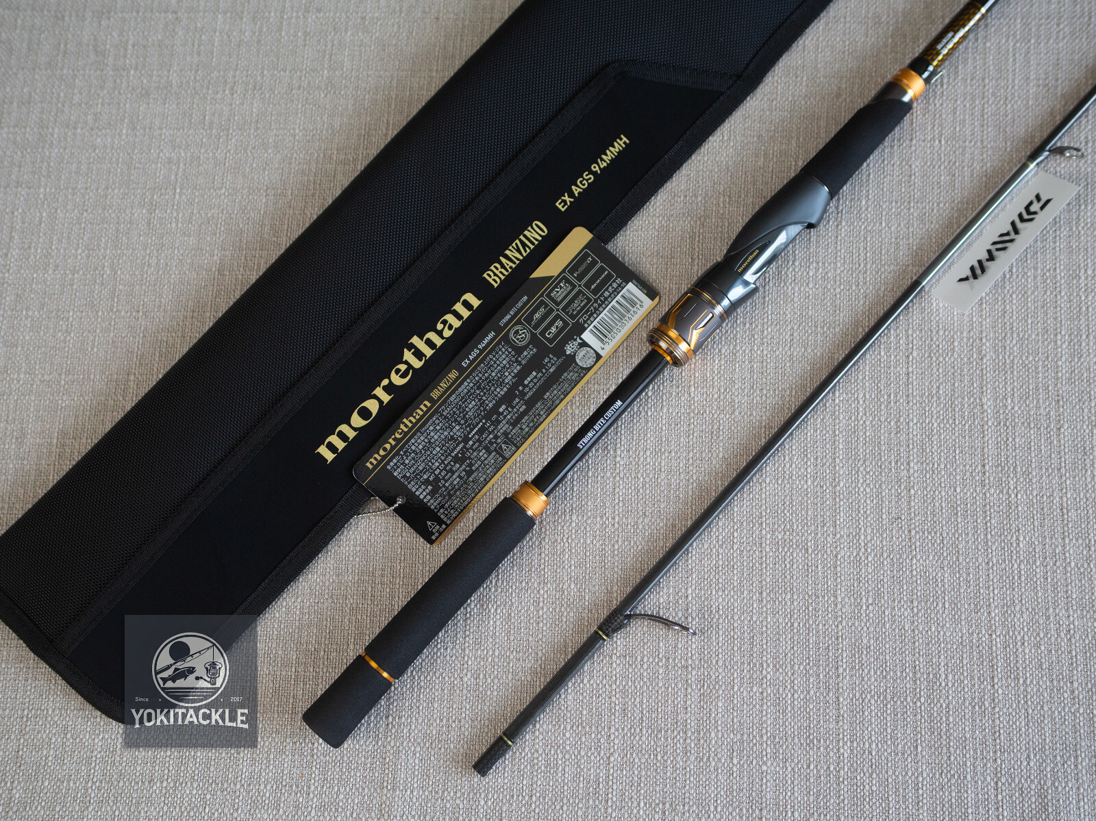 Daiwa Morethan BRANZINO EX AGS 94MMH Spinning Rod Shipping From JAPAN