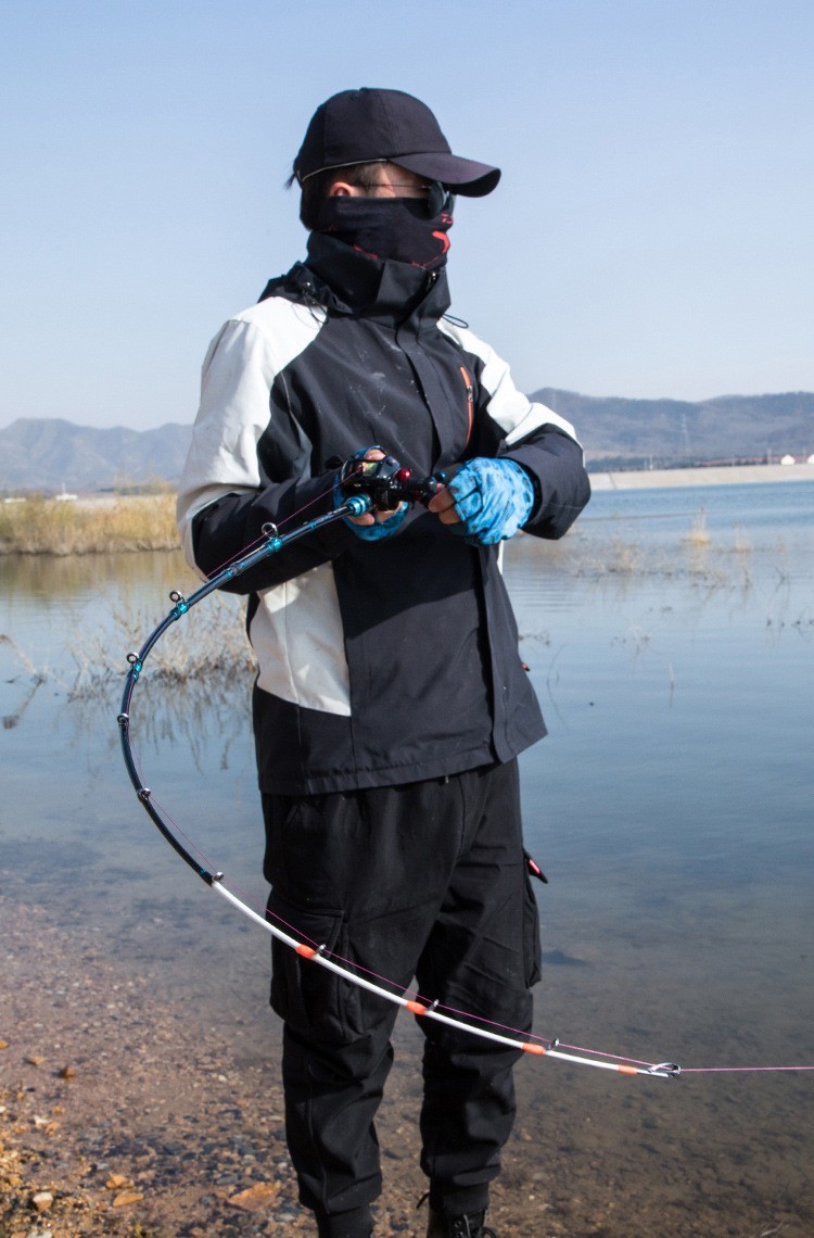 Boat Fishing Rod Carbon Fiber 5’5″/6′ Spinning Casting Rod Fast Pole Trout Sea